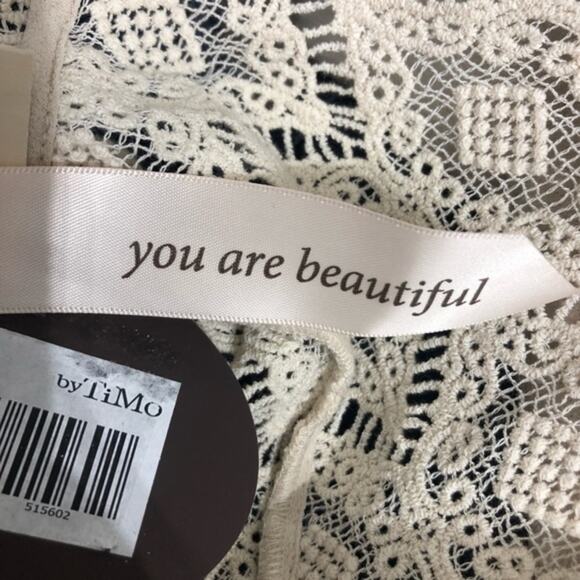 byTiMo The Crochet Top In Vintage Medium NWT - Picture 11 of 11